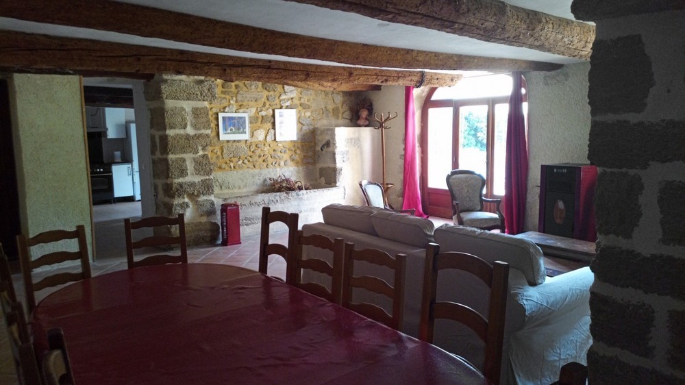 Gîte du Templier salon/salle à manger