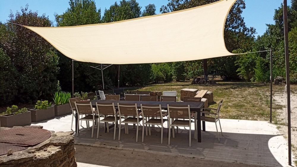 Gîte du Templier terrasse