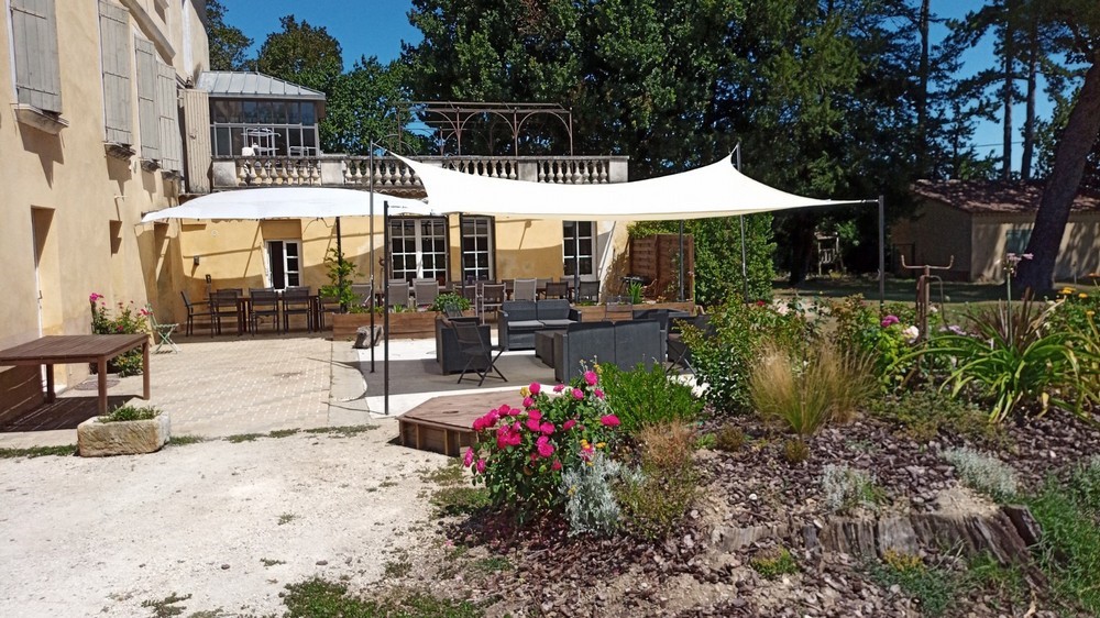 Gîte de Causeran terrasse